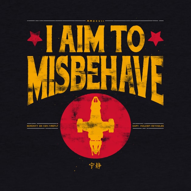 I aim to Misbehave by CaptHarHar